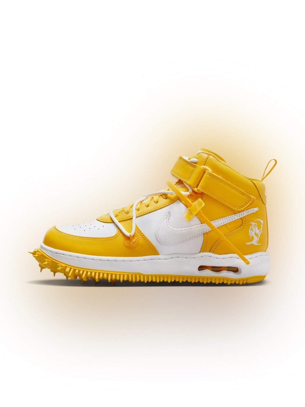 Nike Air Force 1 Mid x Off-White™
White and Varsity Maize